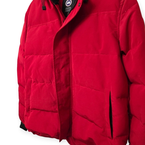 Canada Goose Men's Hooded MacMillan Parka Red XXL - Picture 6 of 16